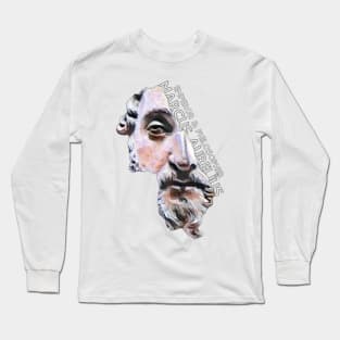 Emperor & Philosopher Marcus Aurelius (Light Colors) Long Sleeve T-Shirt